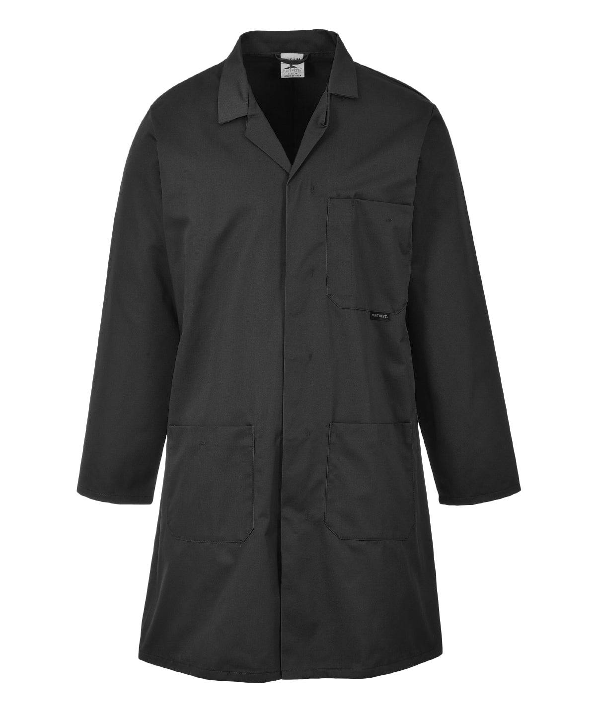 Black - Lab coat (2852)