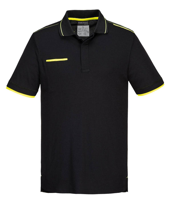 Black - WX3 Eco polo shirt (T722)