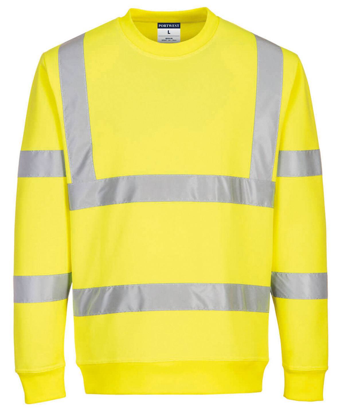 Yellow - Eco Hi-vis sweatshirt (EC13)