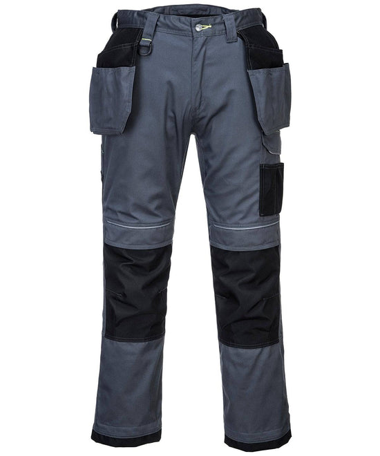 Zoom Grey/Black - PW3 Holster work trousers (T602) regular fit