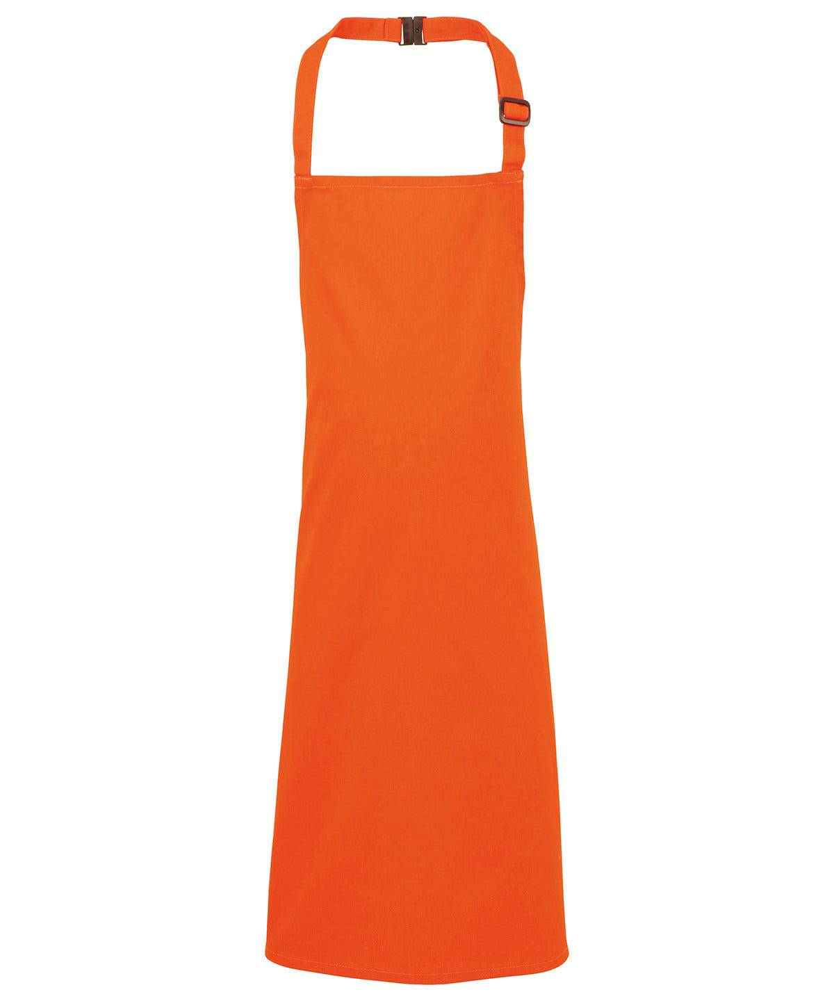 Orange - Kids bib apron