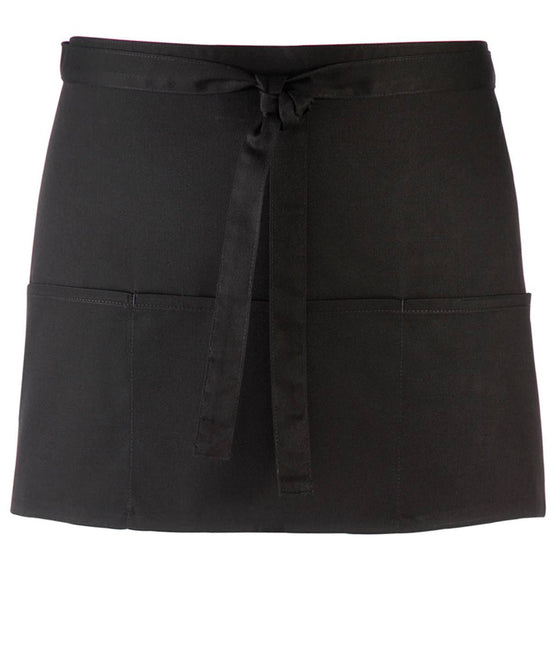 Black - Colours 3-pocket apron