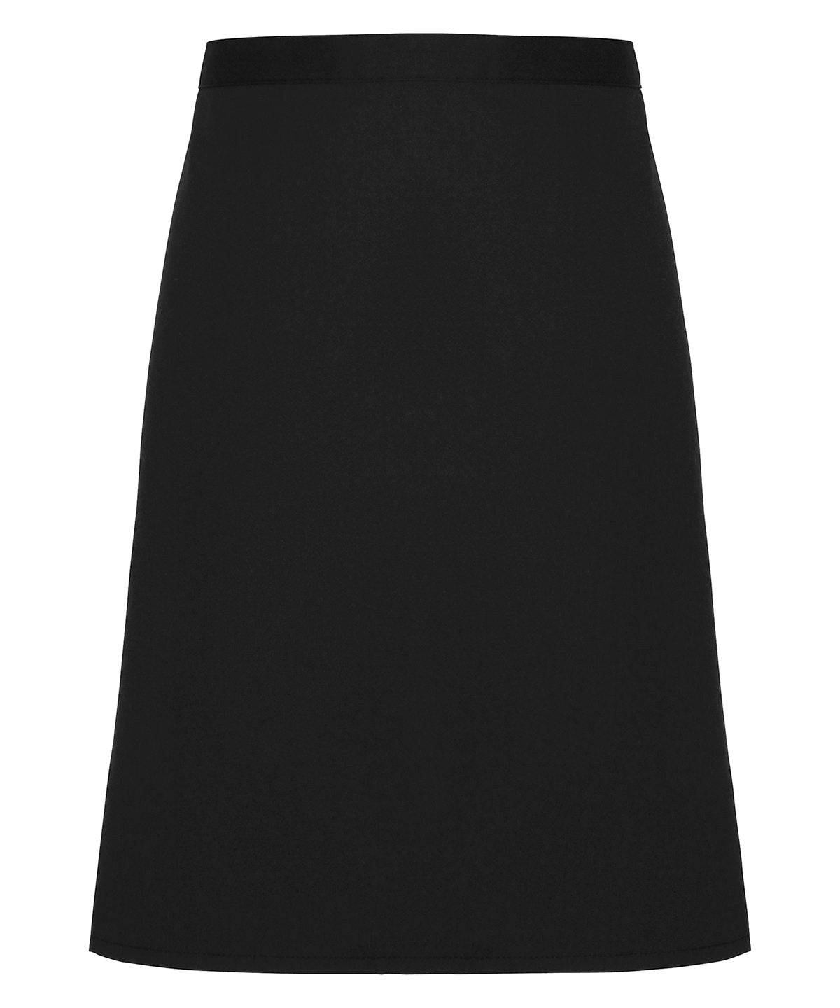 Noir - Tablier de taille en coton, certifié biologique et équitable
