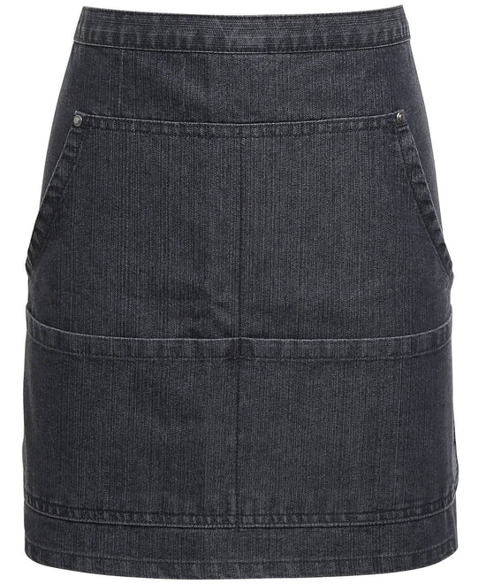 Black Denim - Tablier taille en denim point de jeans