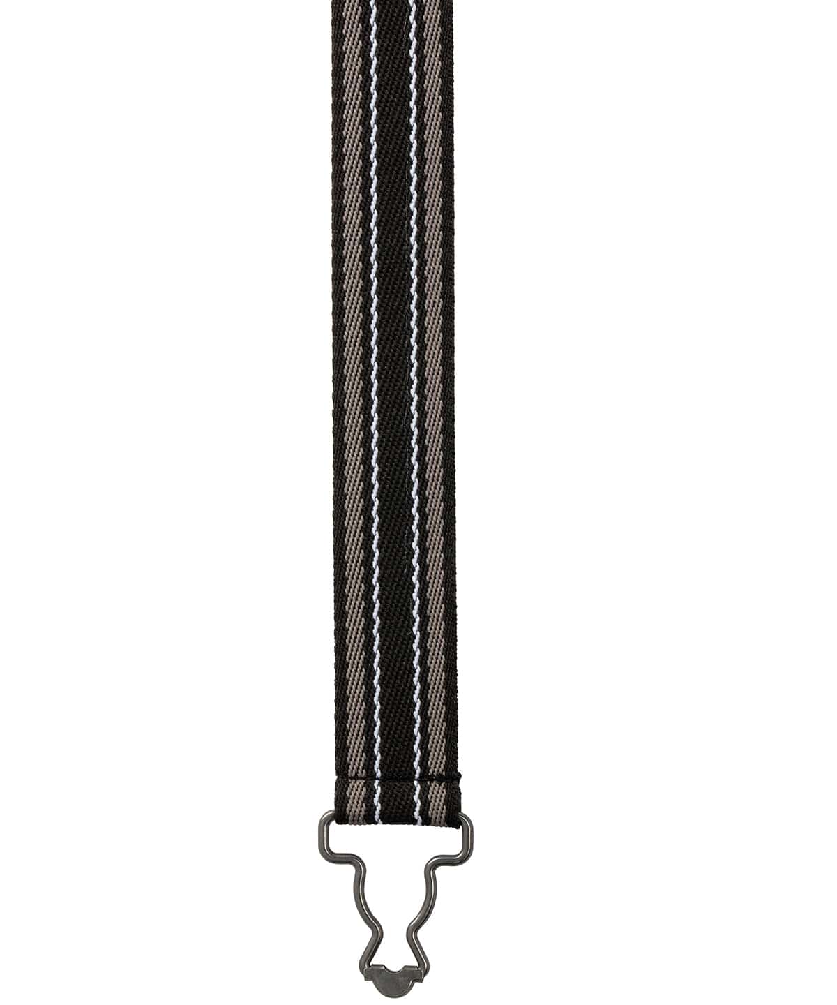 Black Stripe - Cross back interchangeable apron straps