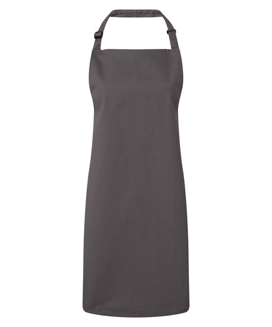 Dark Grey - Antimicrobial bib apron