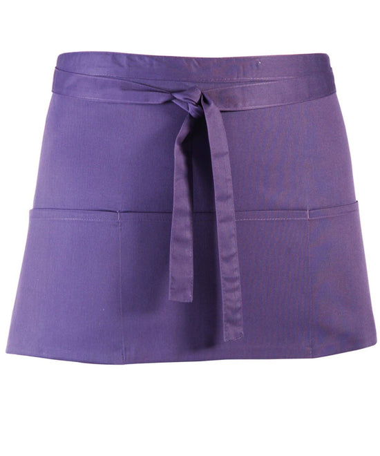 Purple - Colours 3-pocket apron