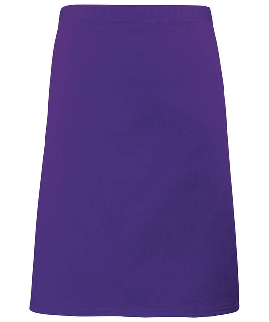 Purple - Colours mid-length apron