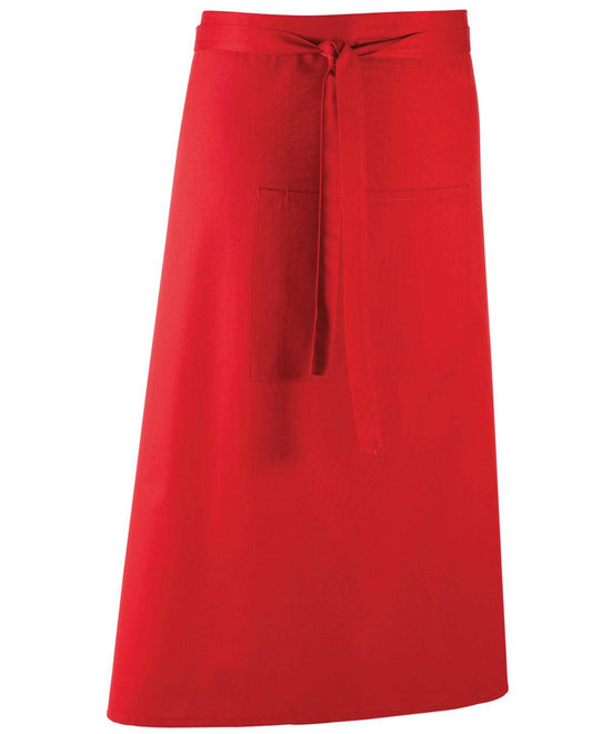 Red - Colours bar apron