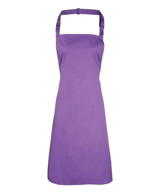 Rich Violet - Colours bib apron