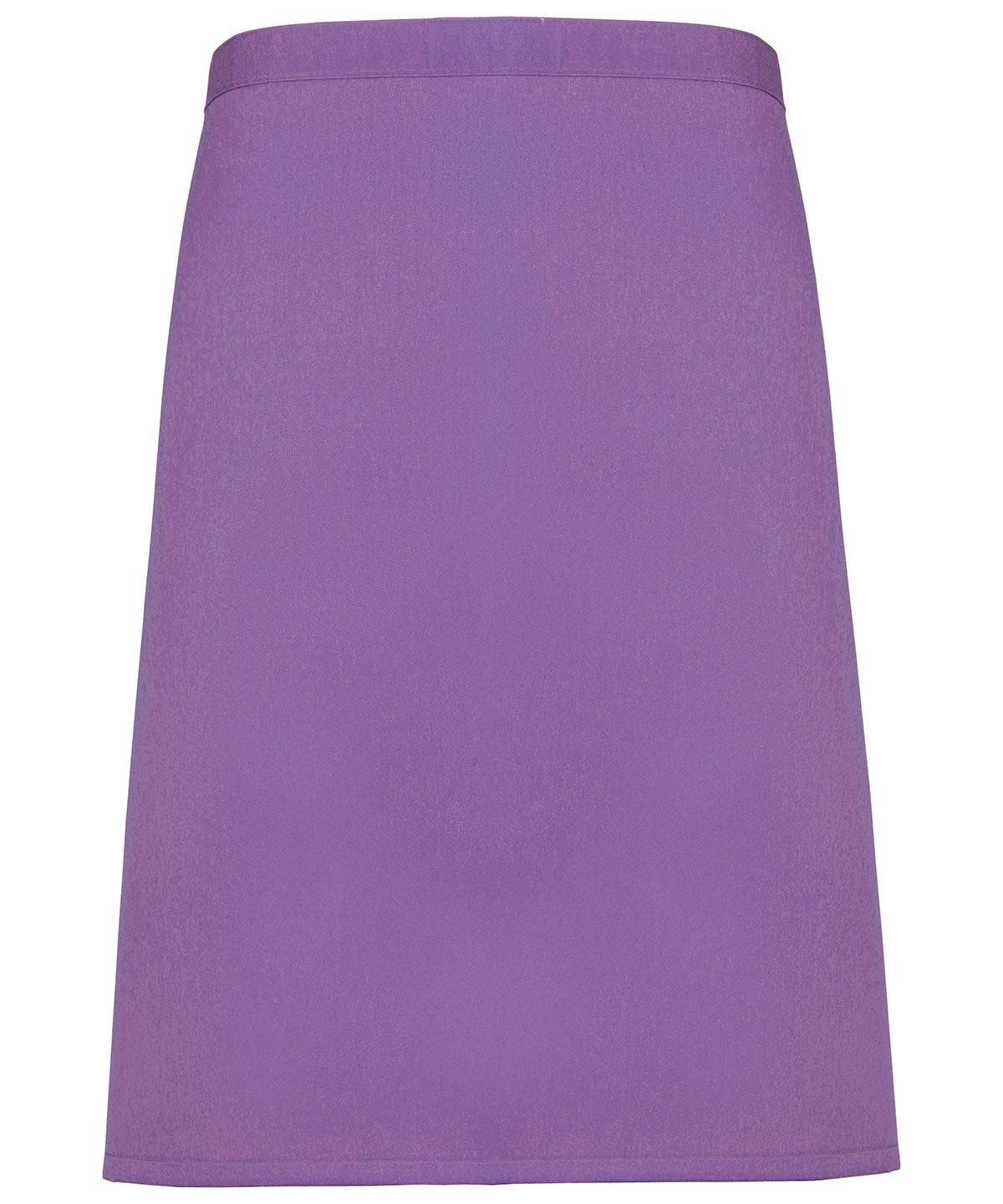 Rich Violet - Colours mid-length apron