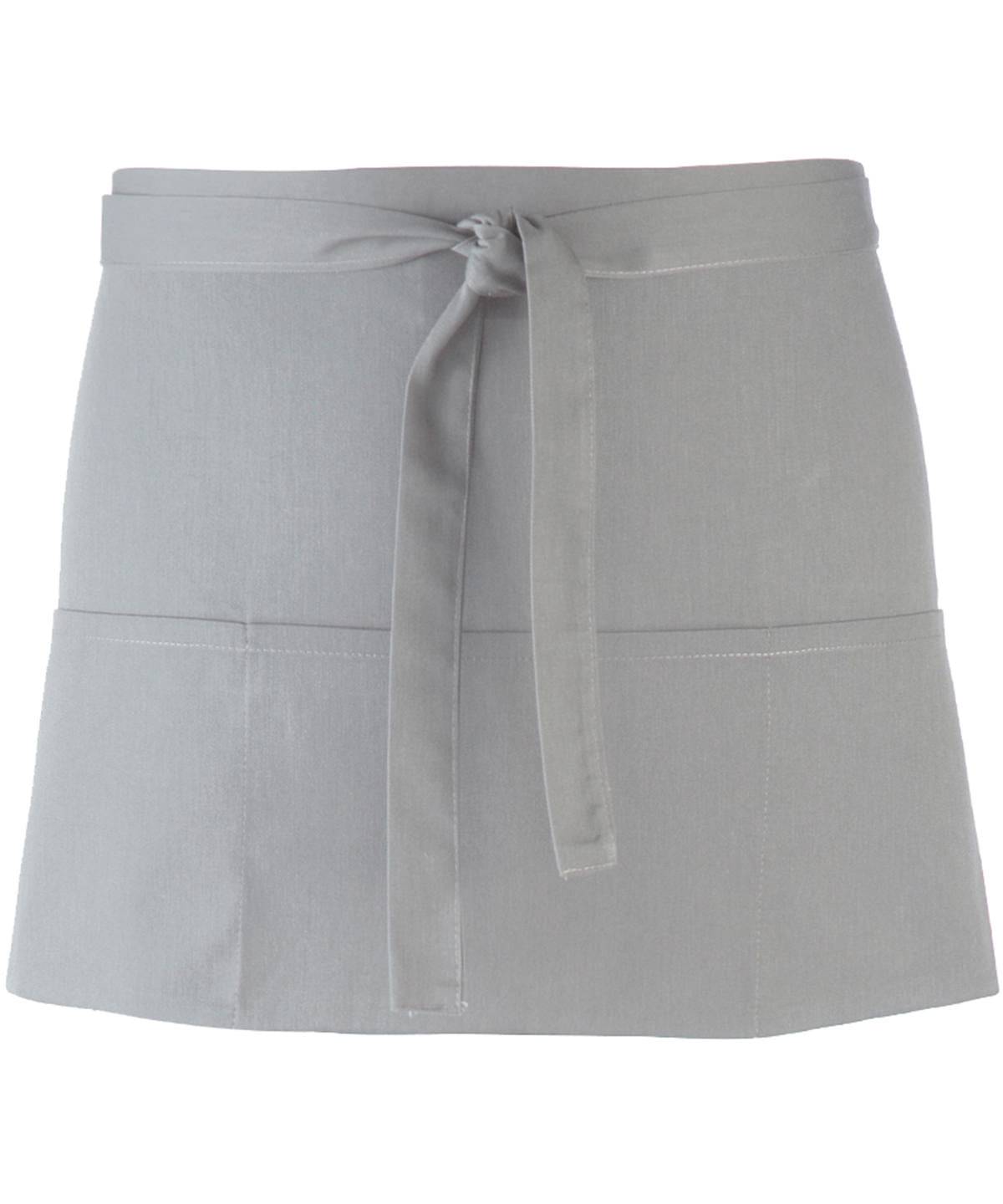 Silver - Colours 3-pocket apron