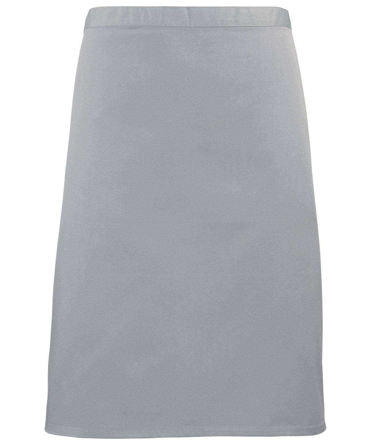 Silver Grey - Colours mid-length apron