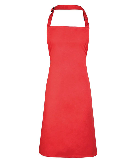 Strawberry Red - Colours bib apron