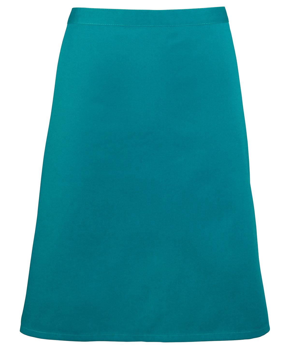 Teal - Colours mid-length apron