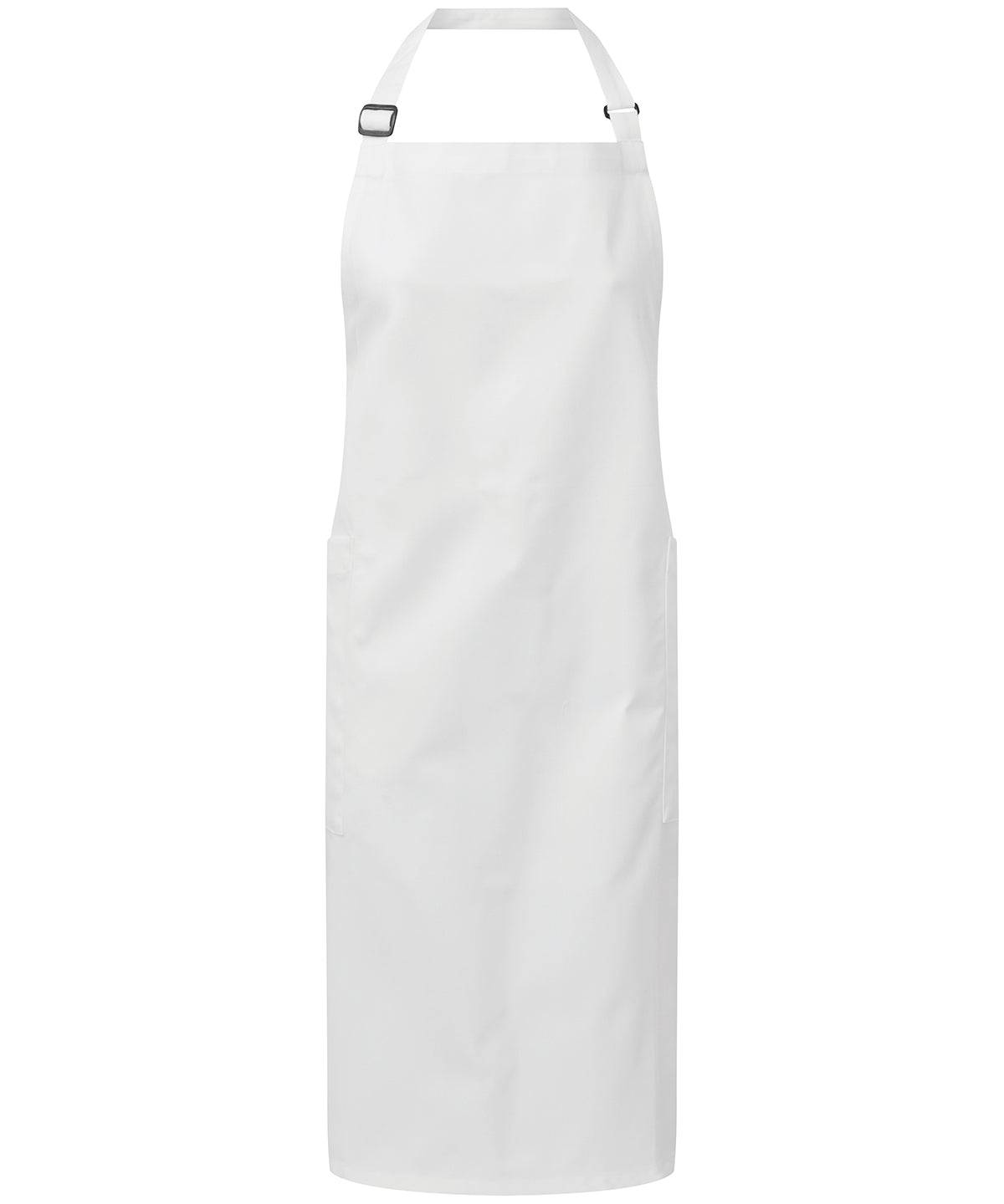 White - Recycled Polyester & Organic Cotton Apron