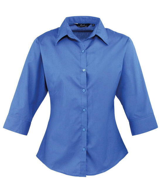 Royal - Women's ¾ sleeve poplin blouse