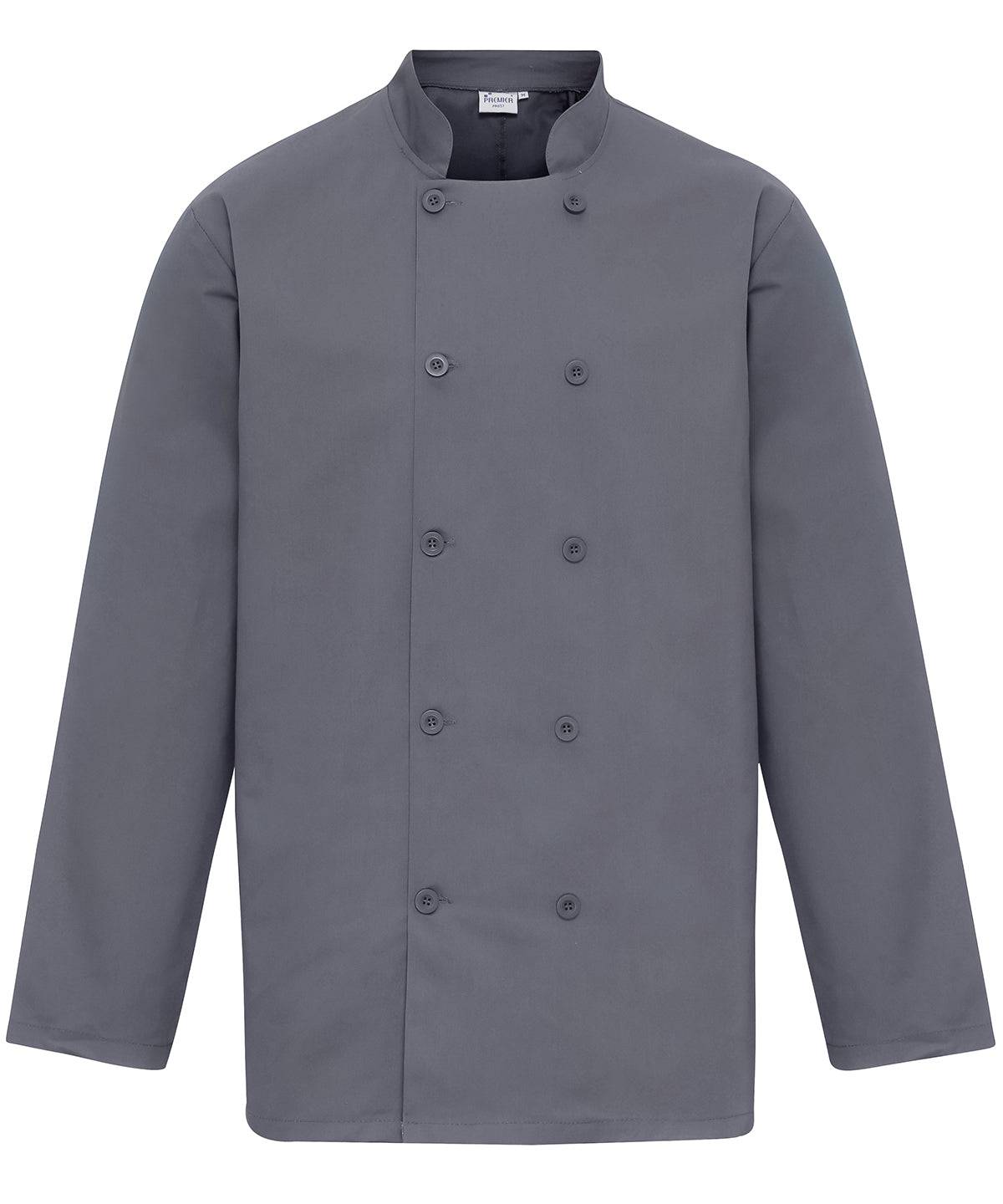 Steel - Long sleeve chef’s jacket