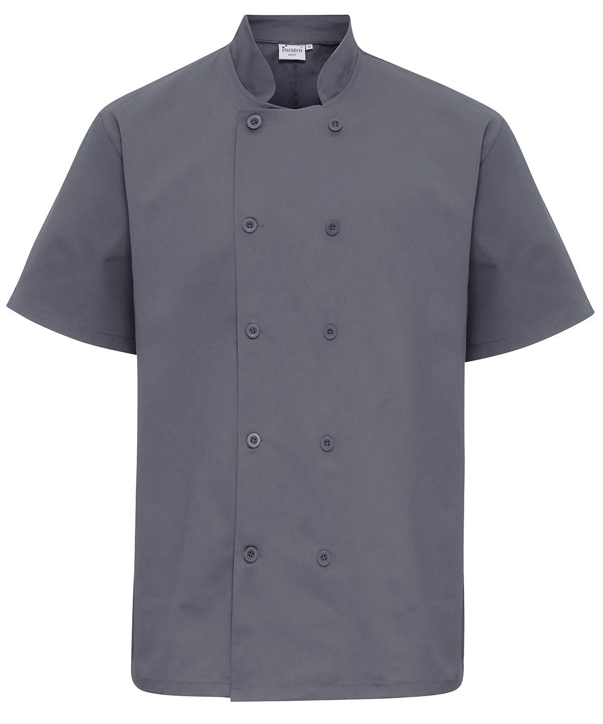 Steel - Short sleeve chef’s jacket