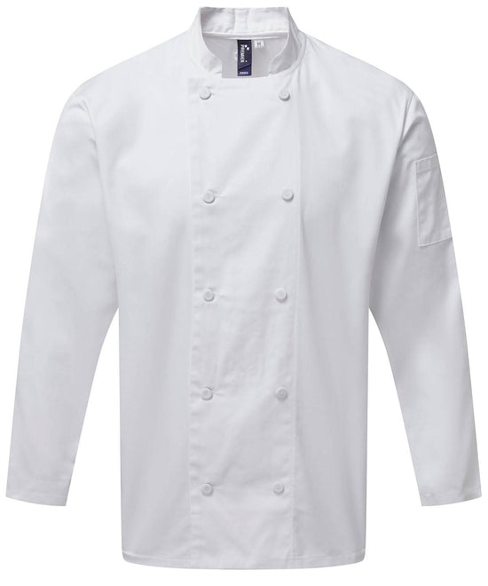 White - Chef's Coolchecker® long sleeve jacket