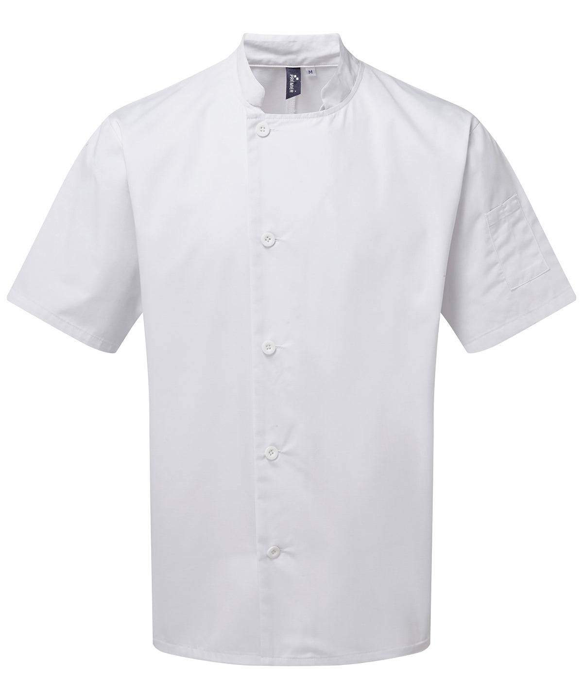 White - Chef's essential short sleeve jacket