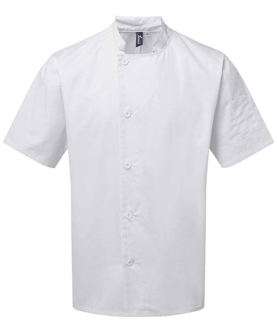 White - Chef's essential short sleeve jacket