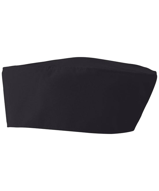 Black - Chef's skull cap