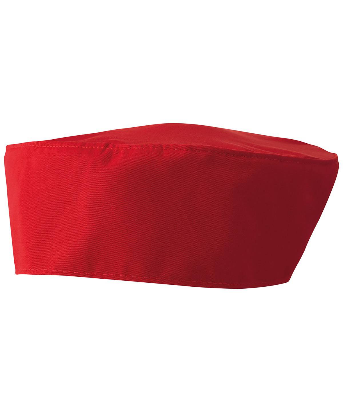 Red - Chef's skull cap