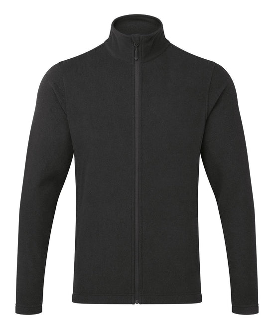 Black - ‘Recyclight’ full-zip microfleece