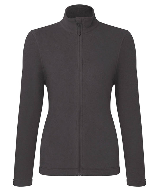 Dark Grey - Women’s ‘Recyclight’ full-zip microfleece