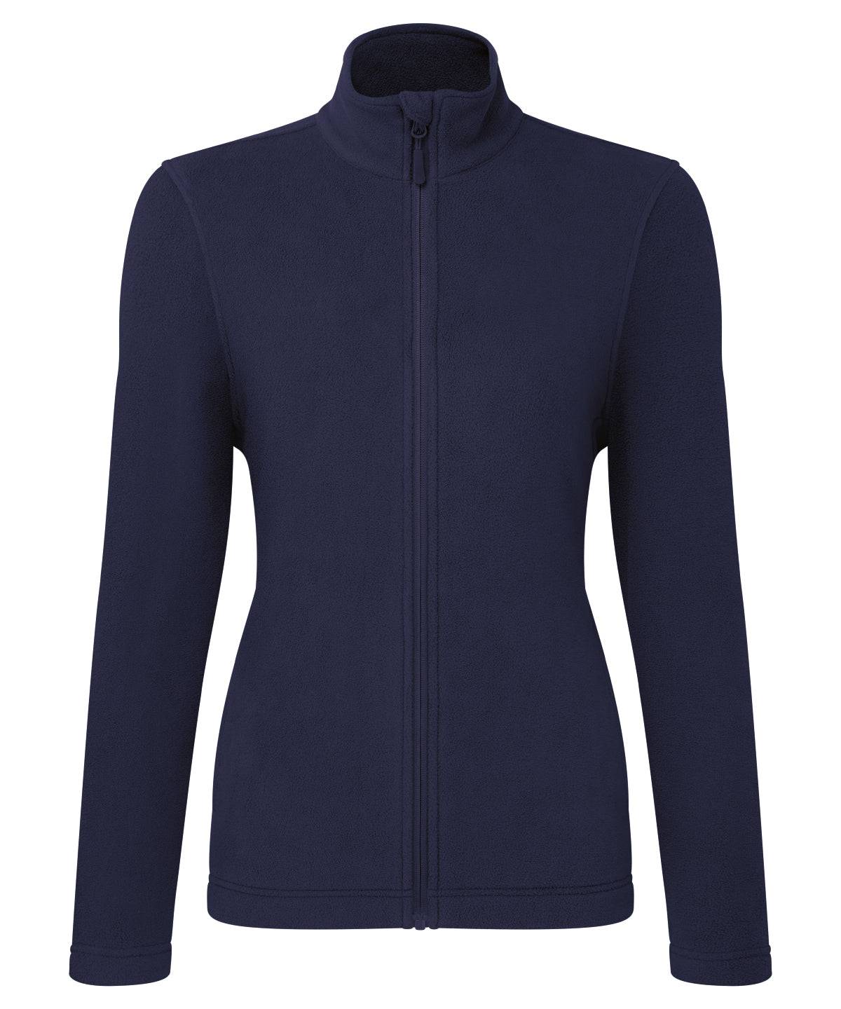 Navy - Women’s ‘Recyclight’ full-zip microfleece