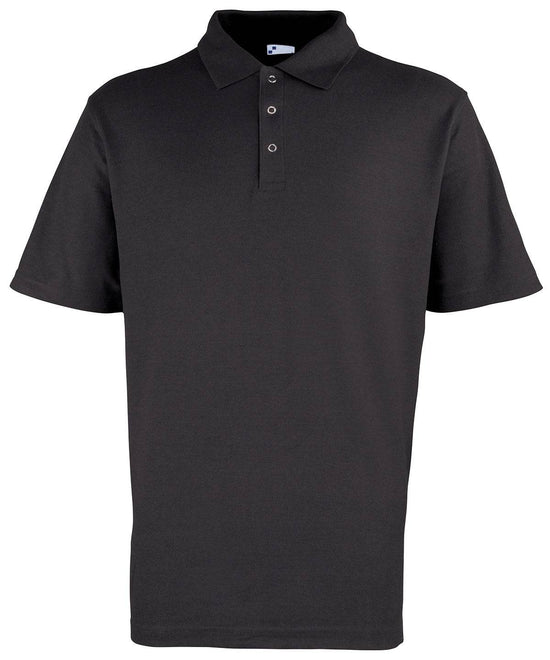 Black - Stud polo