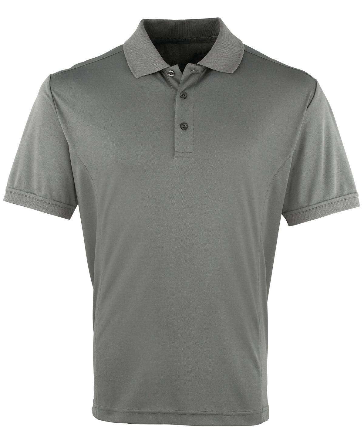 Dark Grey* - Coolchecker® piqué polo