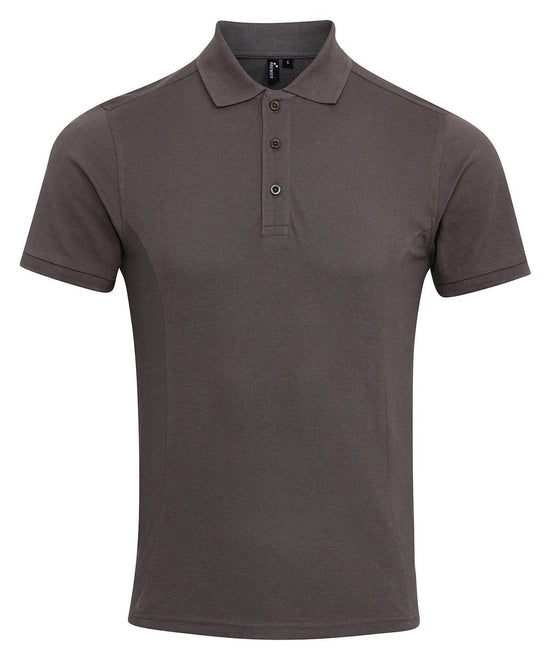 Dark Grey* - Coolchecker® plus piqué polo