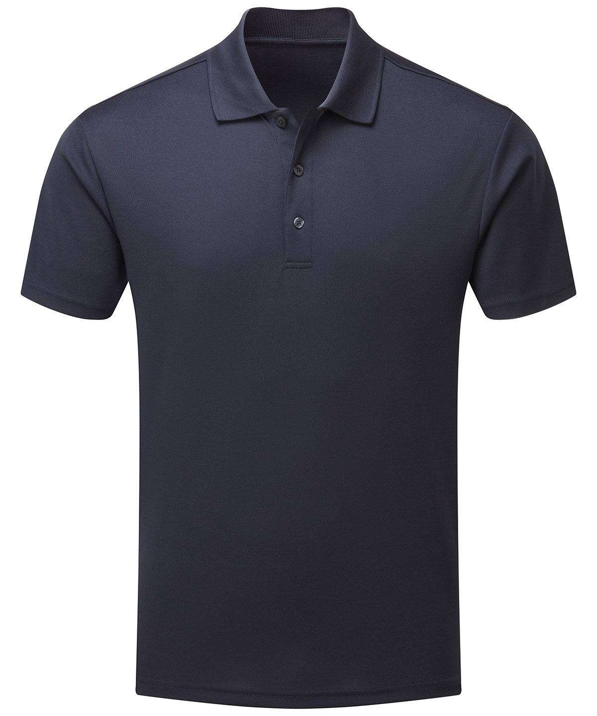 French Navy - Men’s Spun Dyed Recycled Polo Shirt