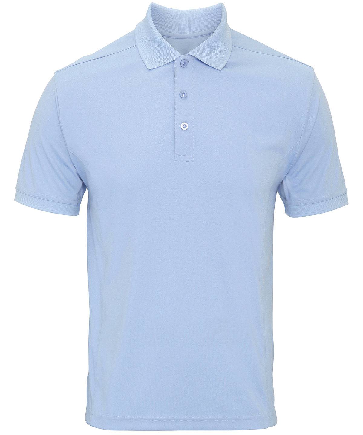 Light Blue - Coolchecker® piqué polo