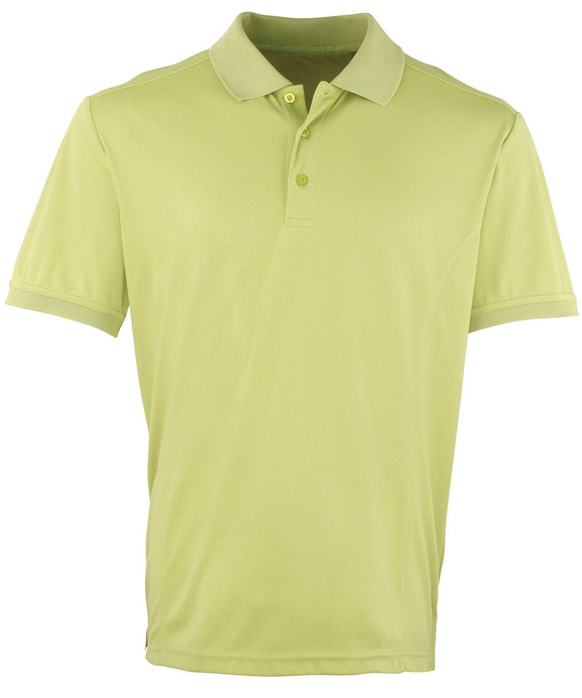 Lime - Coolchecker® piqué polo