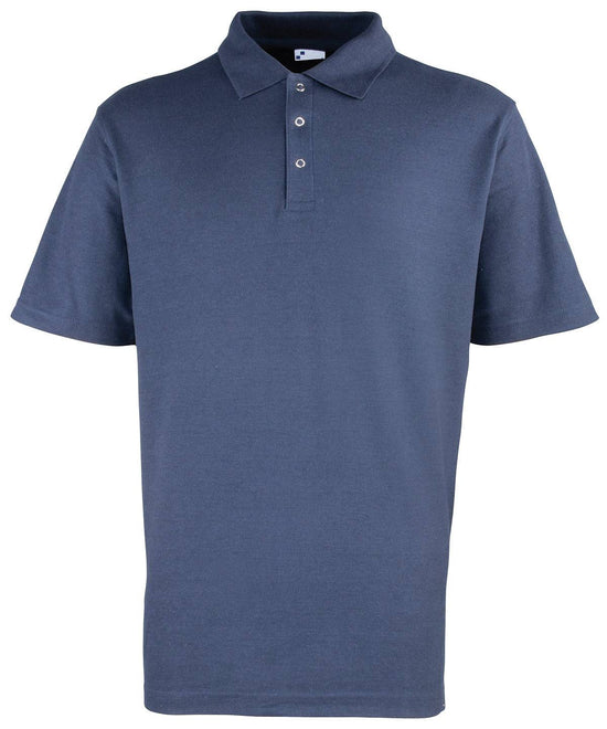 Navy - Stud polo