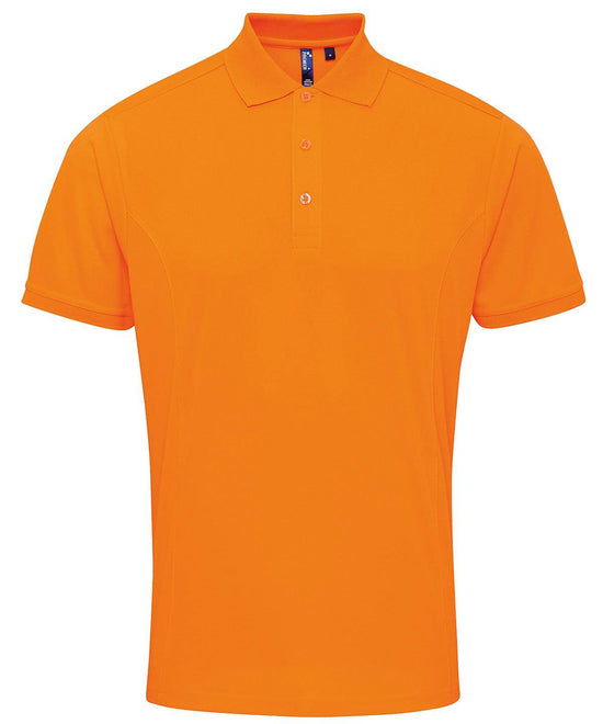 Neon Orange - Coolchecker® piqué polo