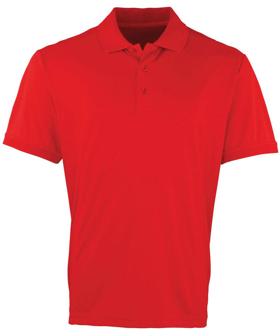 Red* - Coolchecker® piqué polo