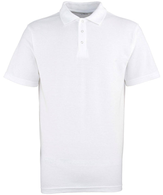 White - Stud polo