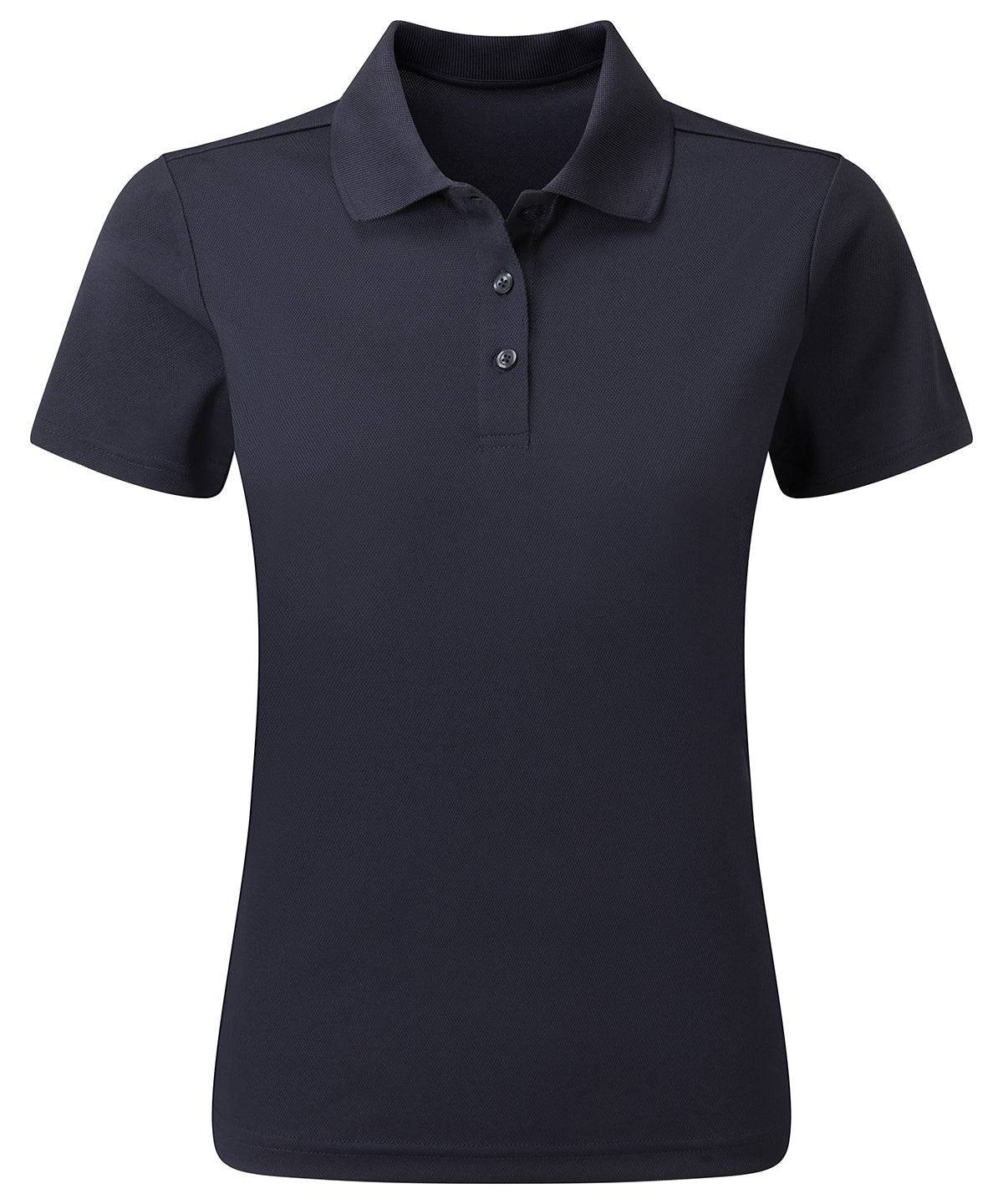 French Navy - Women’s Spun Dyed Recycled Polo Shirt