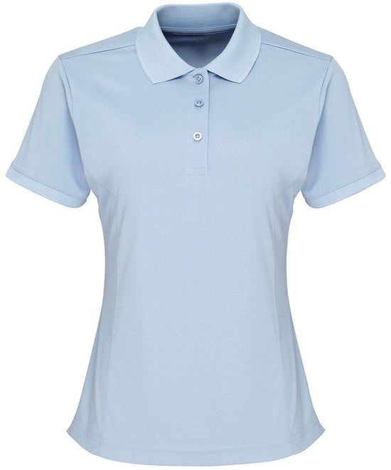 Light Blue - Women's Coolchecker® piqué polo