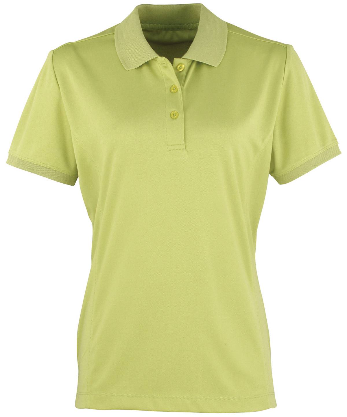 Lime - Women's Coolchecker® piqué polo