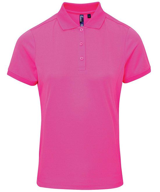 Neon Pink - Women's Coolchecker® piqué polo