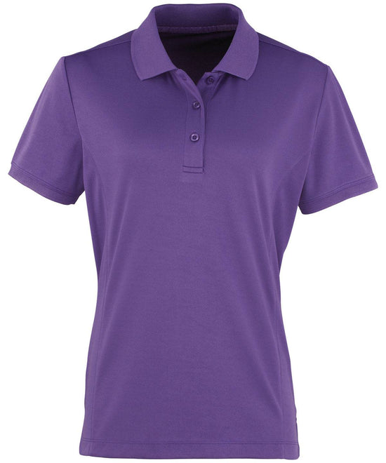 Purple - Women's Coolchecker® piqué polo