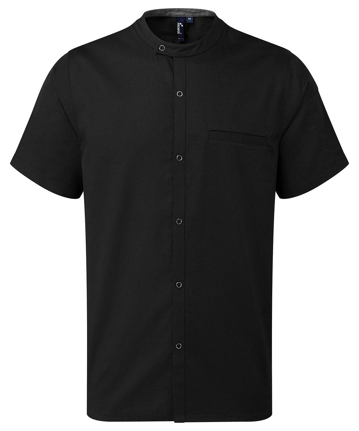 Black - Chef's 'Recyclight' Short Sleeve Shirt