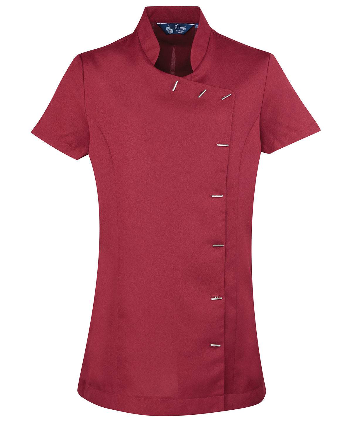 Burgundy - Orchid beauty and spa tunic