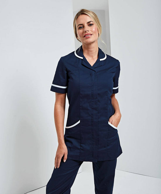 Navy/White - Vitality healthcare tunic