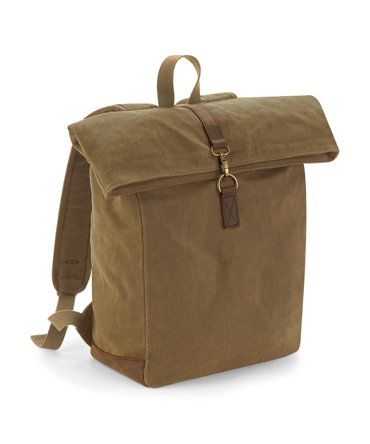 Desert Sand - Heritage waxed canvas backpack - Garment Supplies ¦ Embroidery & Print Services